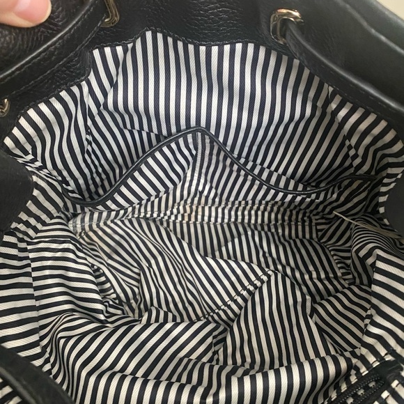 Kate Spade Black Backpack Pebbled Leather - Picture 7 of 13